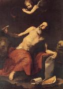 Jusepe de Ribera St.Jerome Hears the Trumpet oil on canvas